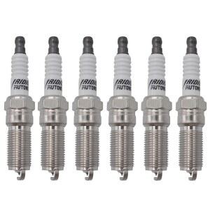 Autowxjq 이리듐 스파크 플러그 6pcs 교체 41-109 12622561 LTR6IX-11 6509 닷지 그랜드 카라반 램 1500 라크로스 엔클레이브 아카디아 마즈다 CX-9 CTS 링컨 포드 F150 토러스 익스플로러 플렉스 엣지 지원