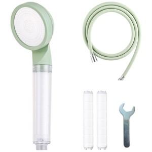 파스텔톤 필터 샤워기세트 3M [컬러 필터샤워기+PVC 샤워호스+필터 2p+스패너]