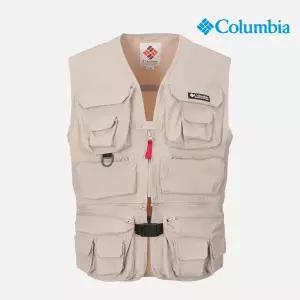 [컬럼비아]남성 유틸리티 베스트_베이지 (C41-WM6838)