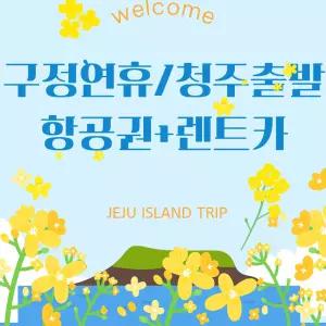 [구정연휴/청주출발/에어카] 왕복항공권+중형렌트카 -일반자차제공