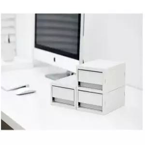 센스 다용도 뉴트로 책상 깔끔 소품함 서랍 형 미니 3단 수납 정리함