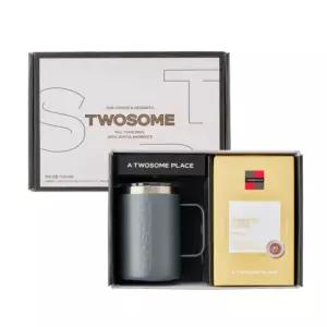 투썸플레이스 심플 기프트 선물 세트 스텐머그 그레이 BNS