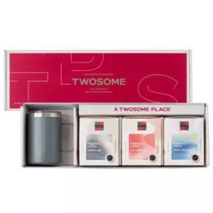 투썸 베이직 기프트 선물 세트 커피 스텐머그 그레이 BNS