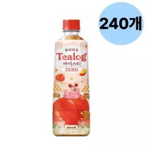 티로그 루비자두 제로 아이스티 녹차 500ml 240개 BNS