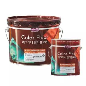 노루페인트 예그리나 칼라플로어 하도 6KG 바닥 칼라 에폭시페인트 마블 펄 16종