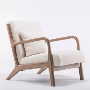 1인용 의자 거실 양털 구름 암체어 골드체어 카페