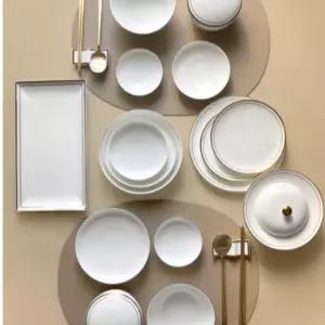 한국도자기 예단 반상기 혼수 그릇 세트 네오골드 21P BNS