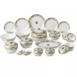 한국도자기 구첩 반상기 혼수 그릇 세트 수려 26P BNS