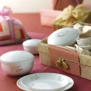 한국도자기 홈세트 혼수 그릇 세트 칠첩반상기 21P BNS