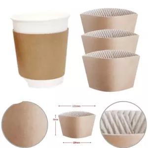 컵 홀더 카페 음료 종이 싸개 싸게 슬리브 테이크 아웃