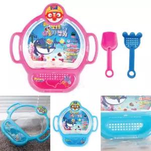 뽀로로 다슬기 잡기 채집통 계곡 물놀이 다슬기통 올갱이 낚시 뜰채 물속관찰 체험학습 유아