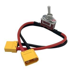 RC 모델 비행기 드론 자동차 ESC 배터리를 위한 XT90 XT90H 플러그가 장착된 대형 전류 온오프 전력 스위치