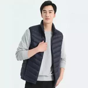 [라일리의류] Rly 조끼패딩 경량 하이넥 남성 조끼 남자조끼