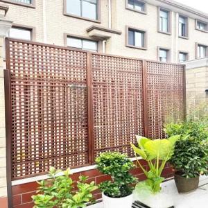 원목파티션 우드가림막 테라스가벽 정원울타리 베란다가림 공간분리 가림막인테리어 야외파티션