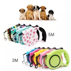 목줄 5M 애견 하네즈 강아지 산책용 애견자동줄 산책 리드줄 LW 가슴줄
