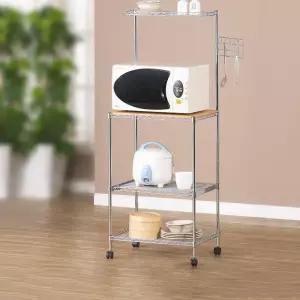 오븐장 다용도랜지 렌지대주방 렌지장 철제 수납장 밥솥대 전자 광파오븐