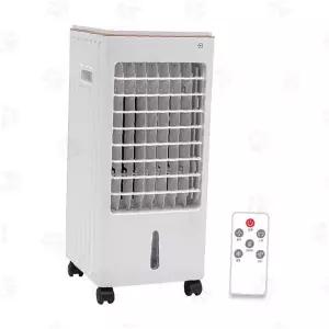 냉풍기 타워형 리모컨 실내용 가습기능 이동식 에어쿨러 얼음선풍기 가정용