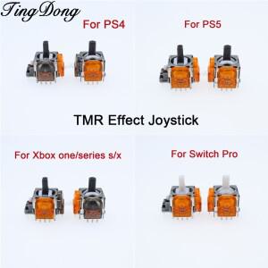 [호환품]듀얼센스 PS5 PS4 엑스박스 시리즈 X/S 닌텐도 호환 스위치 호환 프로 컨트롤러용 교체용 TMR 이펙