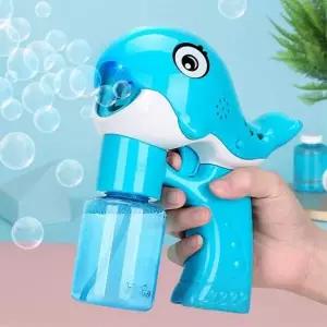 귀여운 고래 자동버블건-색상랜덤 비누방울액