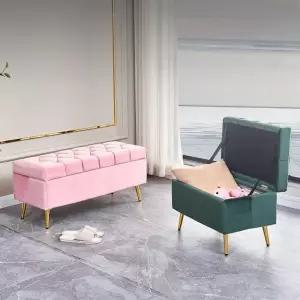 벤치소파 수납 벨벳 현관 인테리어 대기 현관스툴 스툴 카페