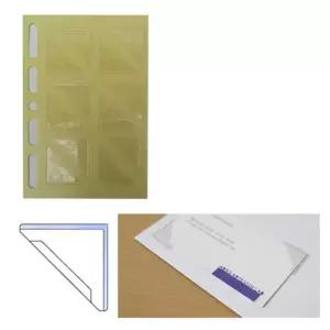 우표수집 포스트포켓 코너스틱 라벨테이프 윈디커 미니 포켓 12P 코너형