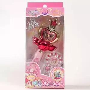 반짝이는 멜로디 요술봉 여자 공주 놀이 장난감