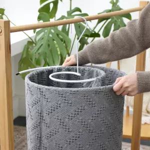 달팽이 옷걸이 이불 건조대 빨래 원형 커튼 대형빨랫감 나선형