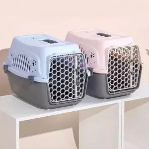 [하프클럽/알티피아]소형 강아지 고양이 외출 여행 이동장 컨넬 케이지