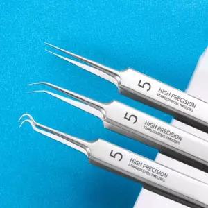 정밀 가닥 미용 뽑기 추천제품 인그로운 제거 족집게 매몰 헤어 속눈썹 신상품 핀셋 털 트위저 수염 헤어