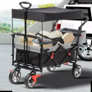 가정용애견강아지대형 폴딩운반휴대용이동식 반려견 캠핑용카트왜건캐리어