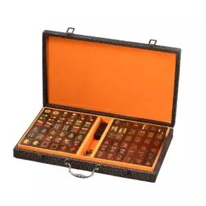 마작패 보드게임 마작세트 세트 케이스 상자 카트