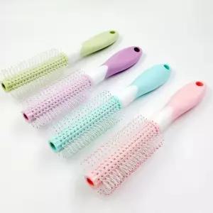 미용실뿌리빗 드라이 앞머리 원형헤드 장기간사용 목욕탕빗 말아주는 (WFJ6ZCL)