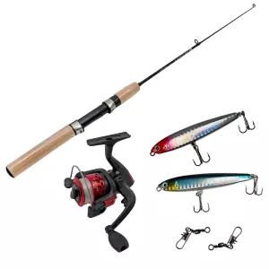 리드피싱 느면나와 송어 빙어 산천어 축제 전용 낚시대+릴+루어 풀세트