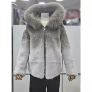 [밀스튜디오] 세이브존04 폭스 그라데이션 무스탕 재킷 LRCMUR107 (S44369823)