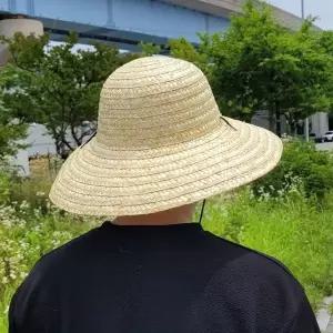 농부챙모자 밭일 농사 땀에강한 작업용 여름밀짚모자 41~43cm (WFJ6Z95)