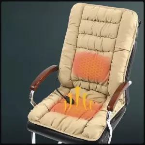 사무실 의자 열선시트 엉따 쿠션 온열매트