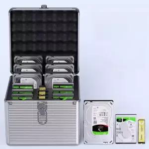 휴대용 하드디스크 보관 보호 5슬롯 케이스 3.5인치