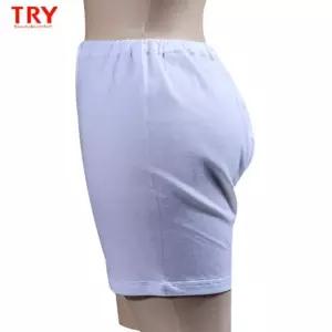 백색 여성 면사각 팬티겸속바지-110까지 (WFJ68N4)