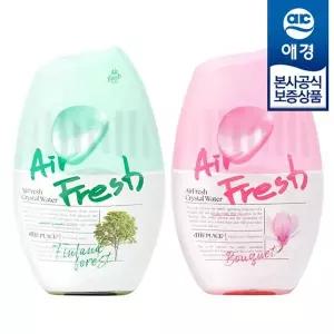 [애경] 에어후레쉬 크리스탈 워터 방향제 400ml x2개[35666253]
