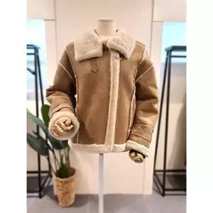 [미스칸트]미스칸트 KELTPC04BE 에코 집업 무스탕 베이지