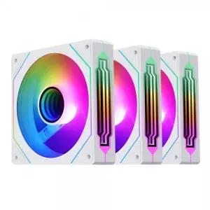 Segotep NR12 ARGB PWM (3팩, 화이트)