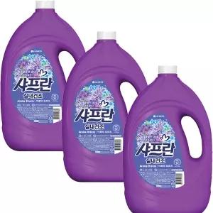 샤프란 실내건조 섬유유연제 3.1L  3개