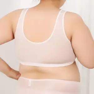 쿨 쾌적한 인견원단 노와이어 런닝형 빅사이즈 브라 (WFJ68XI)