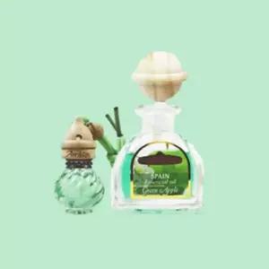 디센트 그린애플 디퓨저 하트디퓨저 2P 차량 실내욕실 (WFK8XSC)