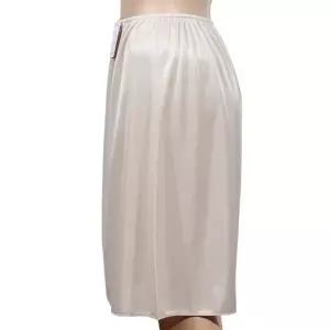 감촉 부드러운 가벼운 착용감 기본형 여성 롱속치마 (WFJ692C)