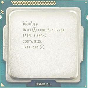 인텔 중고 코어 i7-3770K i7 8스레드 3.5Ghz L3/8M 22NM 77W LGA 1155 데스크탑 CPU SR0PL