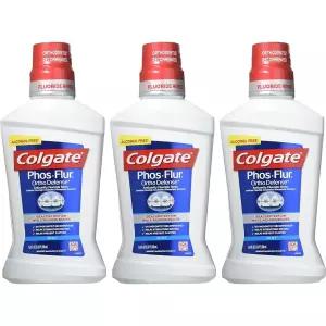 콜게이트 포스플루어 불소 린스 충치 방지 Colgate 민트 3개