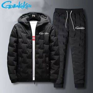 낚시우비 겨울 따뜻한 낚시 재킷 플러스 벨벳 방풍 바지 방수 야외 하이킹 사이클링 코트