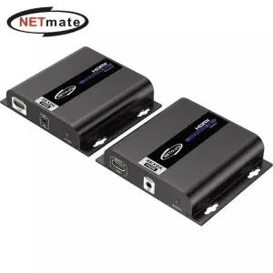 (Netmate) UTP연결 4K HDMI PoE 장거리 리피터(최대120M) (WFK7VU6)