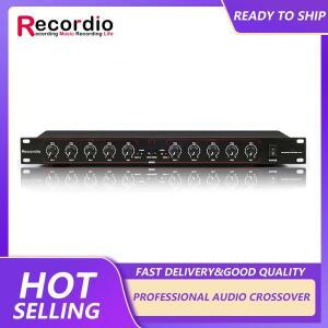 GAX-206 스테레오 모노 오디오 신호 분배기 증폭기 전문 장비 무대용 XLR 디스트리뷰터 2 in 10 out